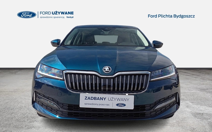 Skoda Superb cena 99900 przebieg: 73372, rok produkcji 2021 z Ustka małe 466